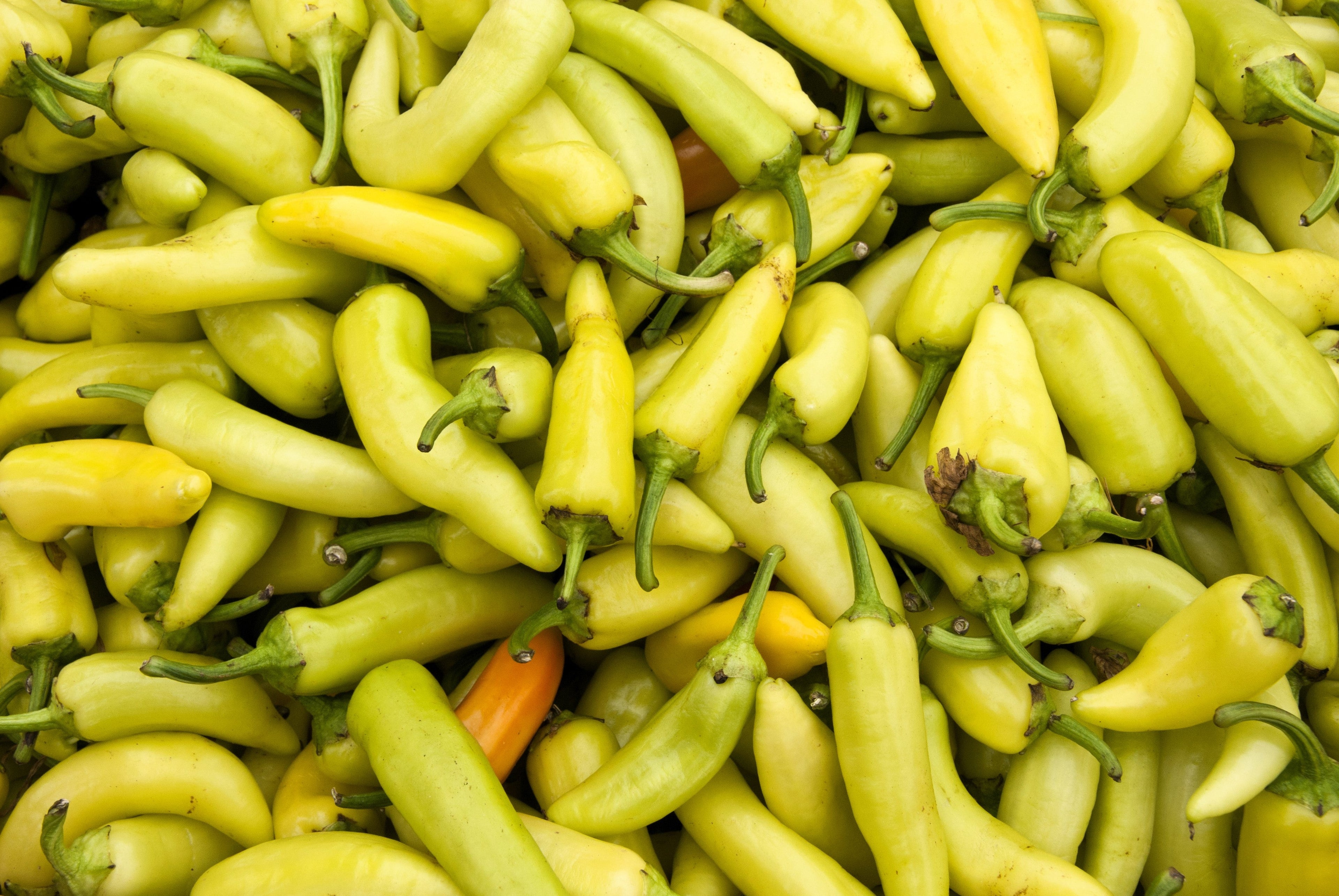 250 SWEET BANANA PEPPER Hungarian Capsicum Annuum Vegetable Seeds