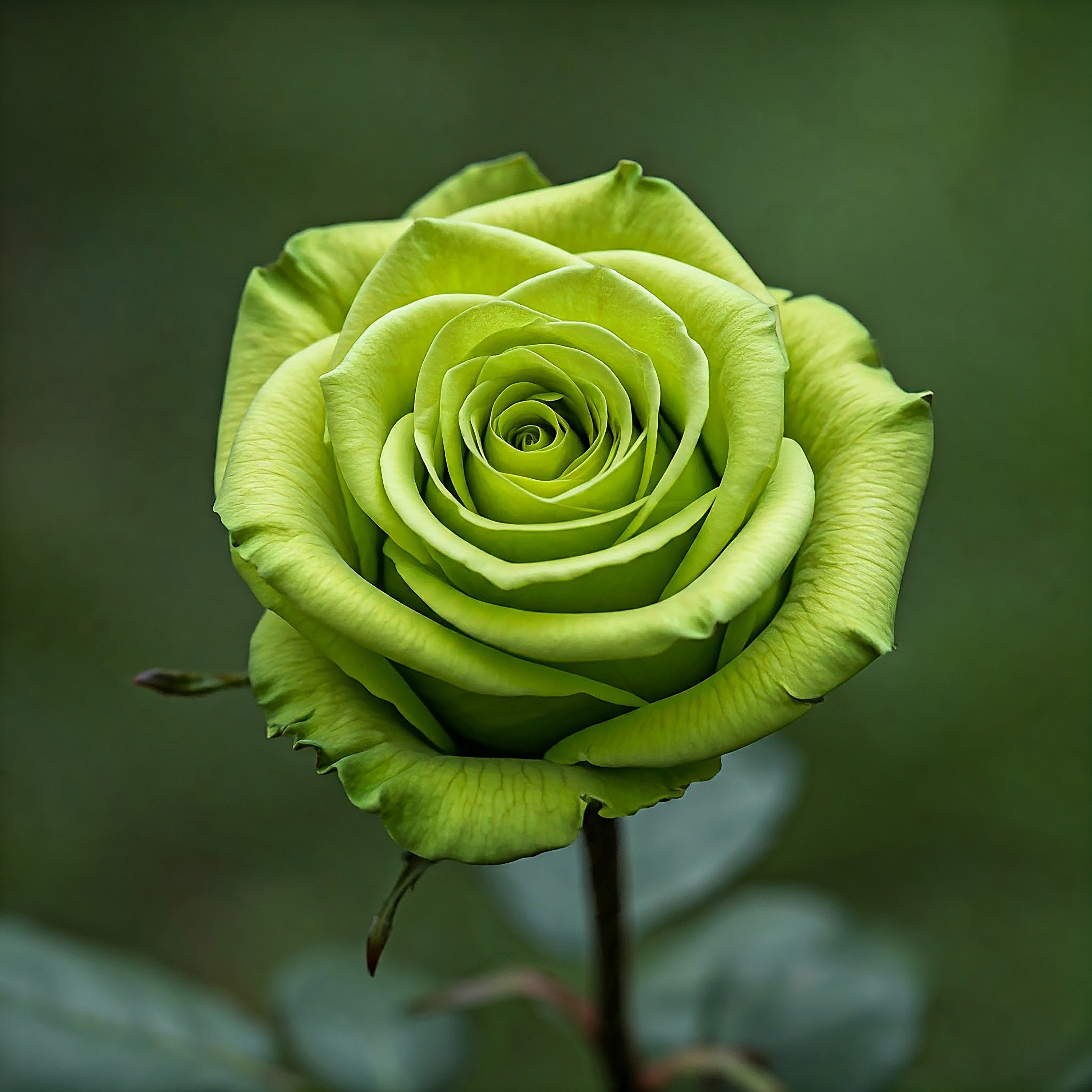5 GREEN ROSE Rosa Bush Shrub Perennial Flower Seeds