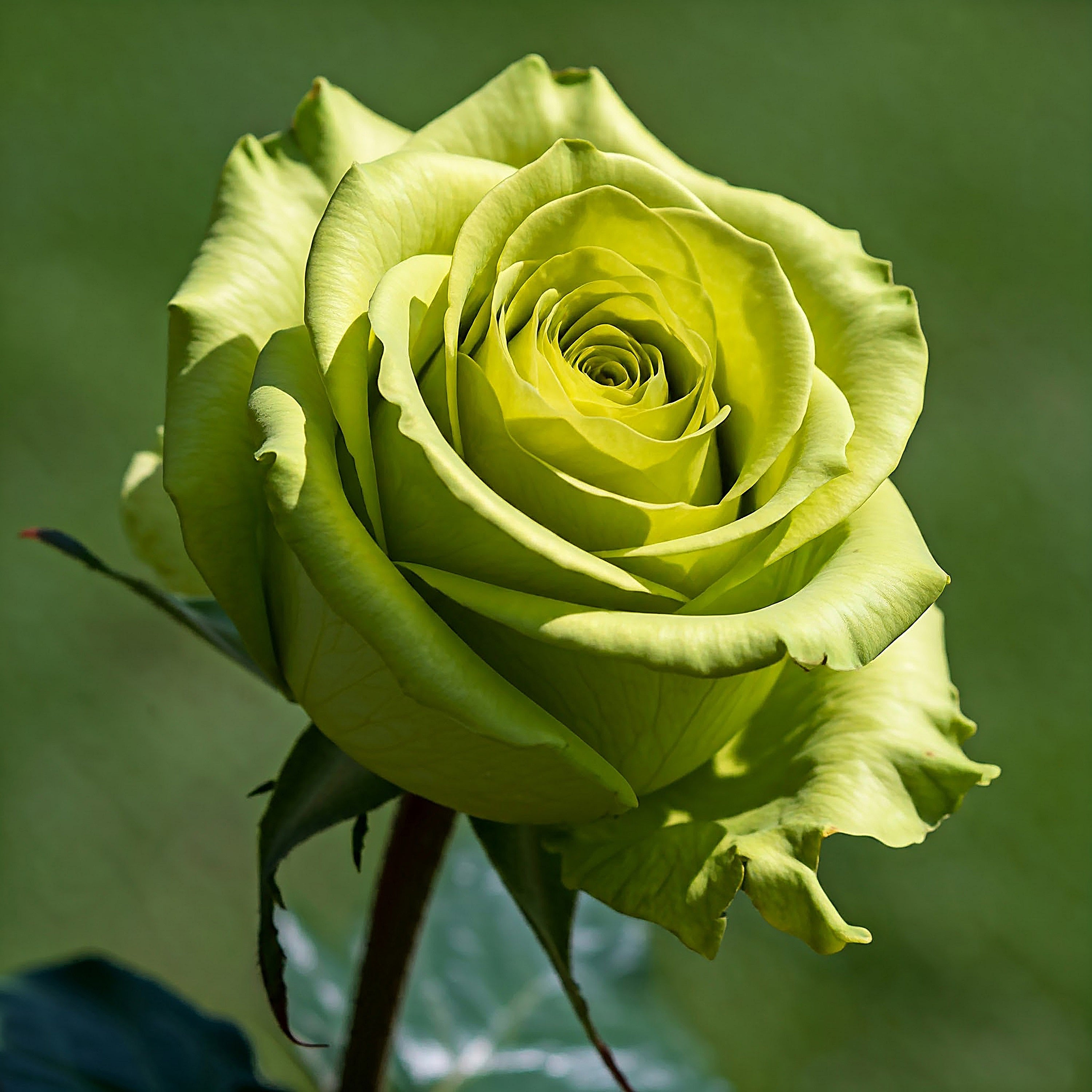 5 GREEN ROSE Rosa Bush Shrub Perennial Flower Seeds