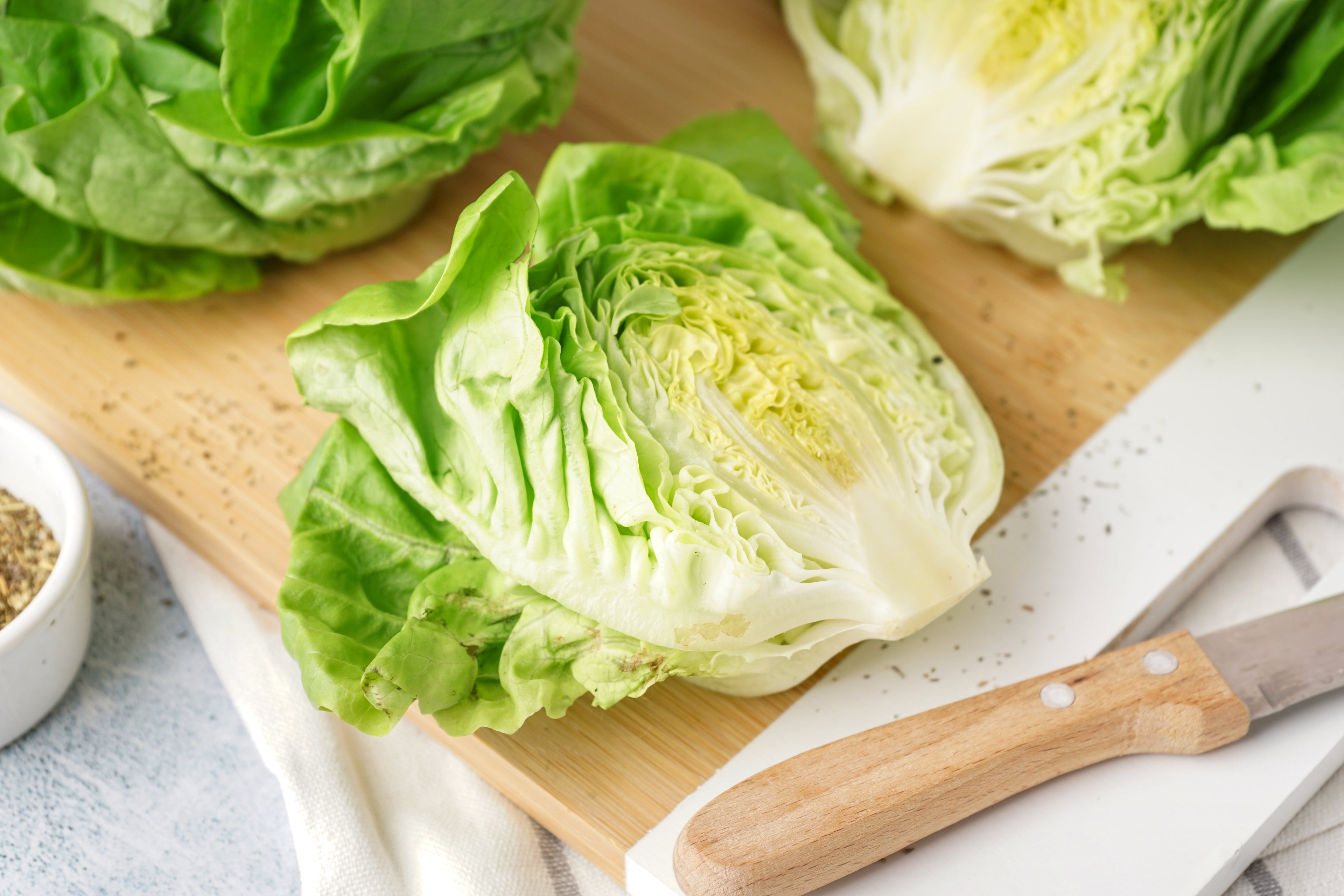 3000 WHITE BOSTON LETTUCE 12" Green Butterhead Lactuca Sativa Vegetable Seeds