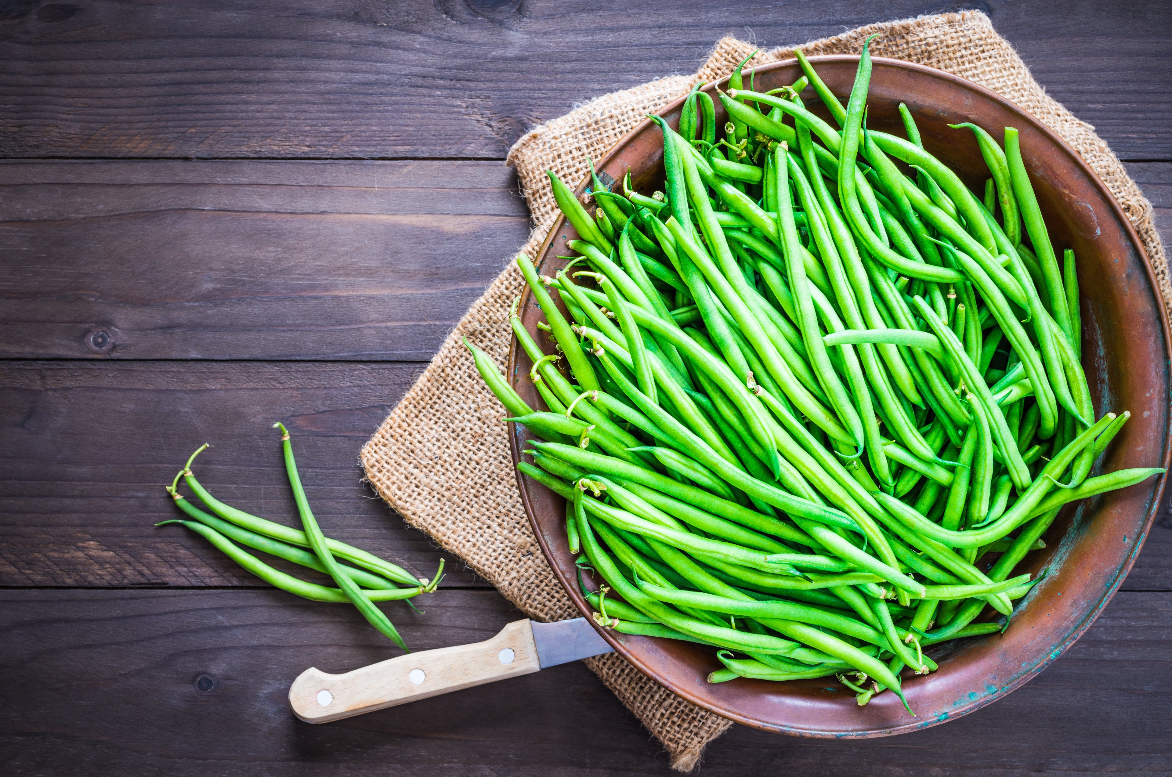50 SLENDERETTE GREEN BEAN French Stringless Phaseolus Vulgaris Vegetable Seeds