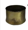 Old Brass Metal Planter, 3 Size Options