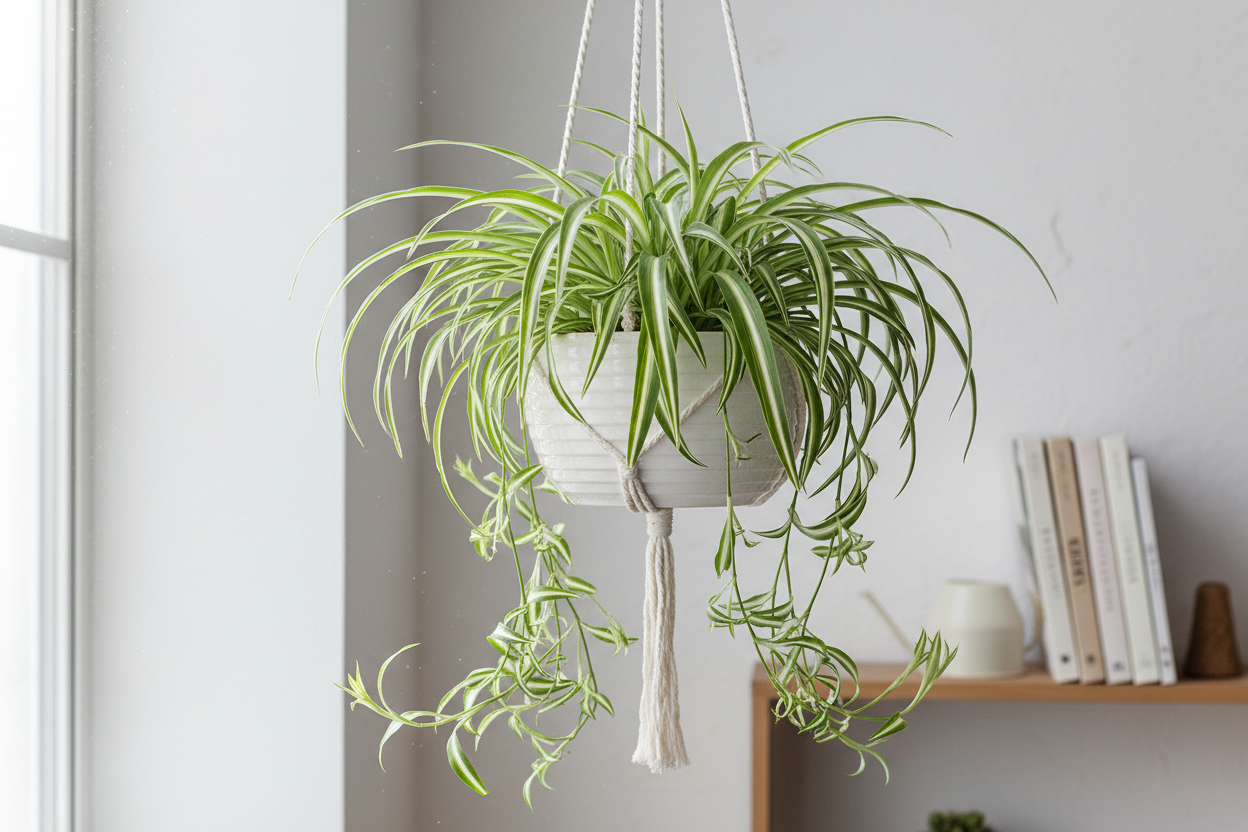 Spider Plant Hawaiian - 6" Pot - NURSERY POT ONLY