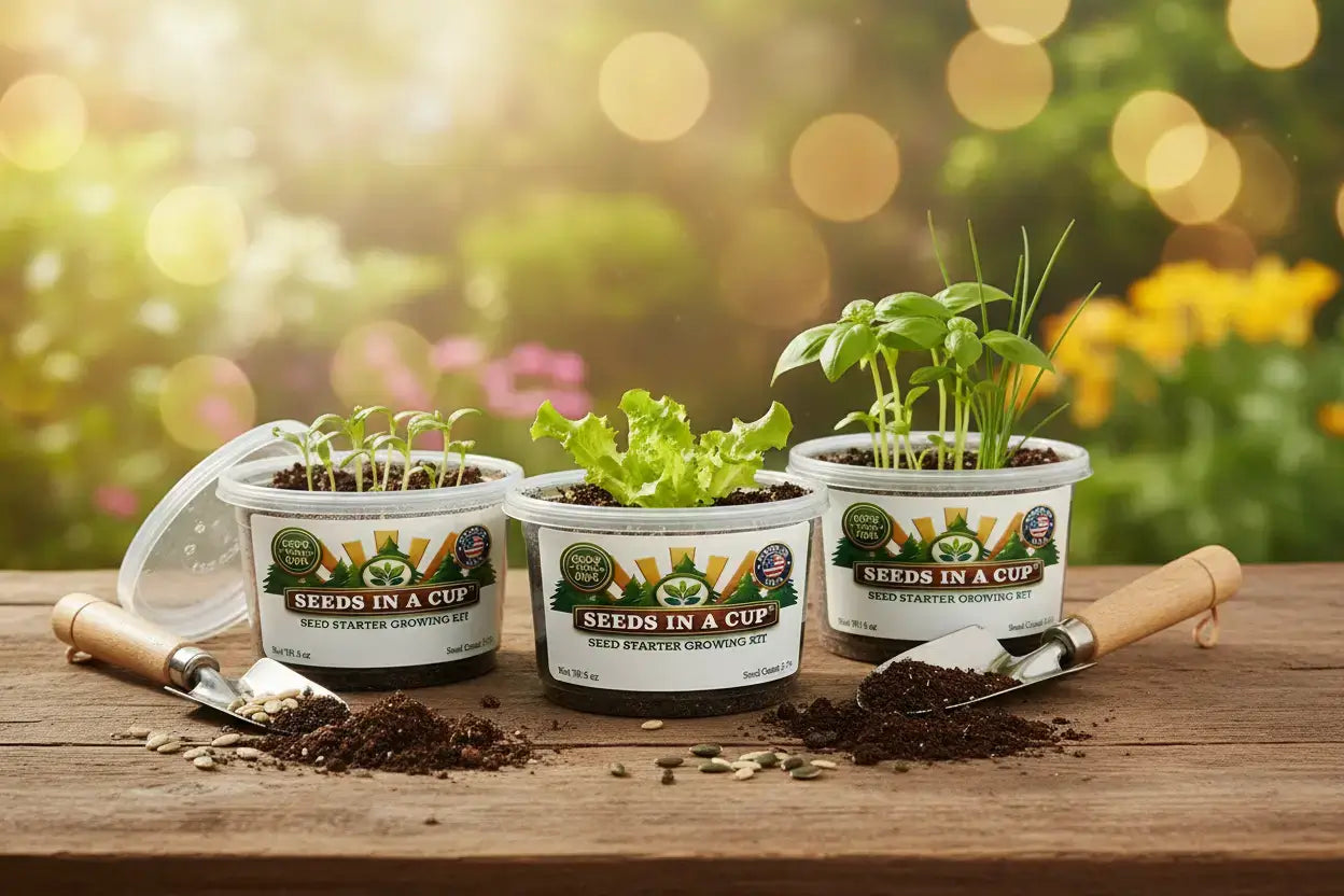Cabbage Grow Kit | Grow Cabbage from Seed | Seeds In A Cup®