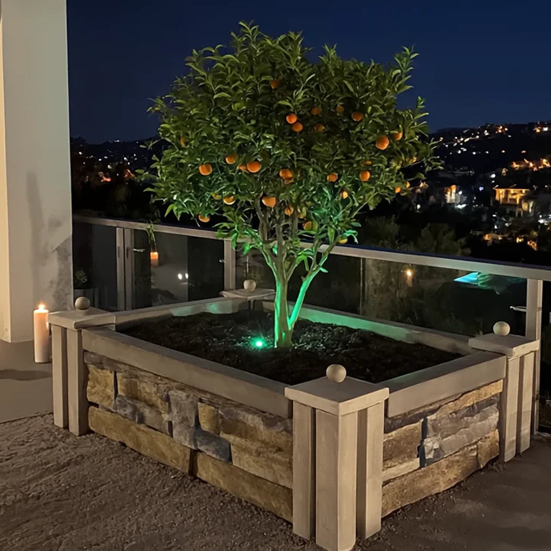 Prefabricated Concrete (GFRC) Garden Bed - Stackstone