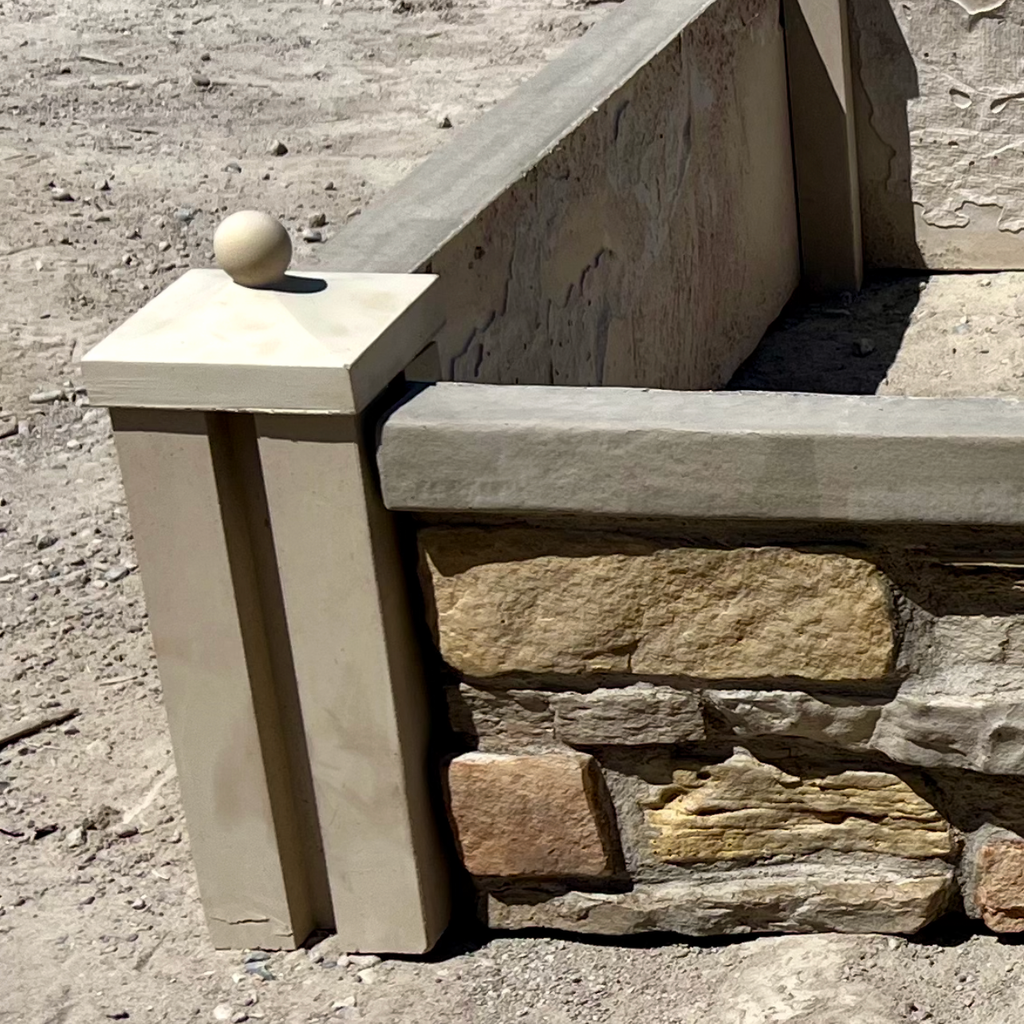 Prefabricated Concrete (GFRC) Garden Bed - Stackstone
