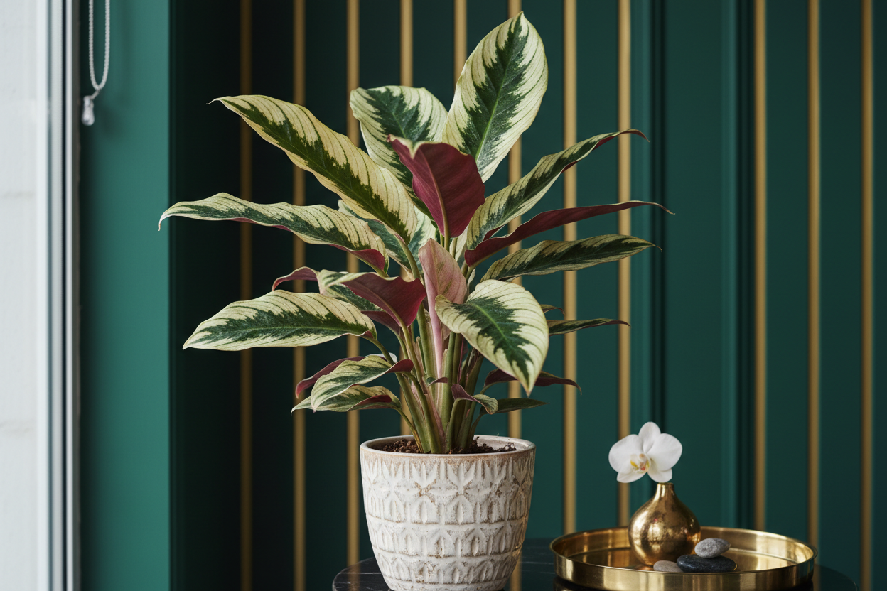 Stromanthe Triostar - 4" Pot - NURSERY POT ONLY