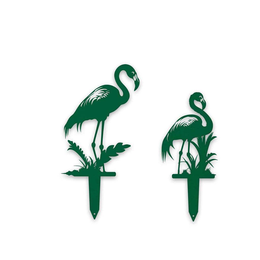 Summer Funtime Flamingo Beach or Yard Stakes