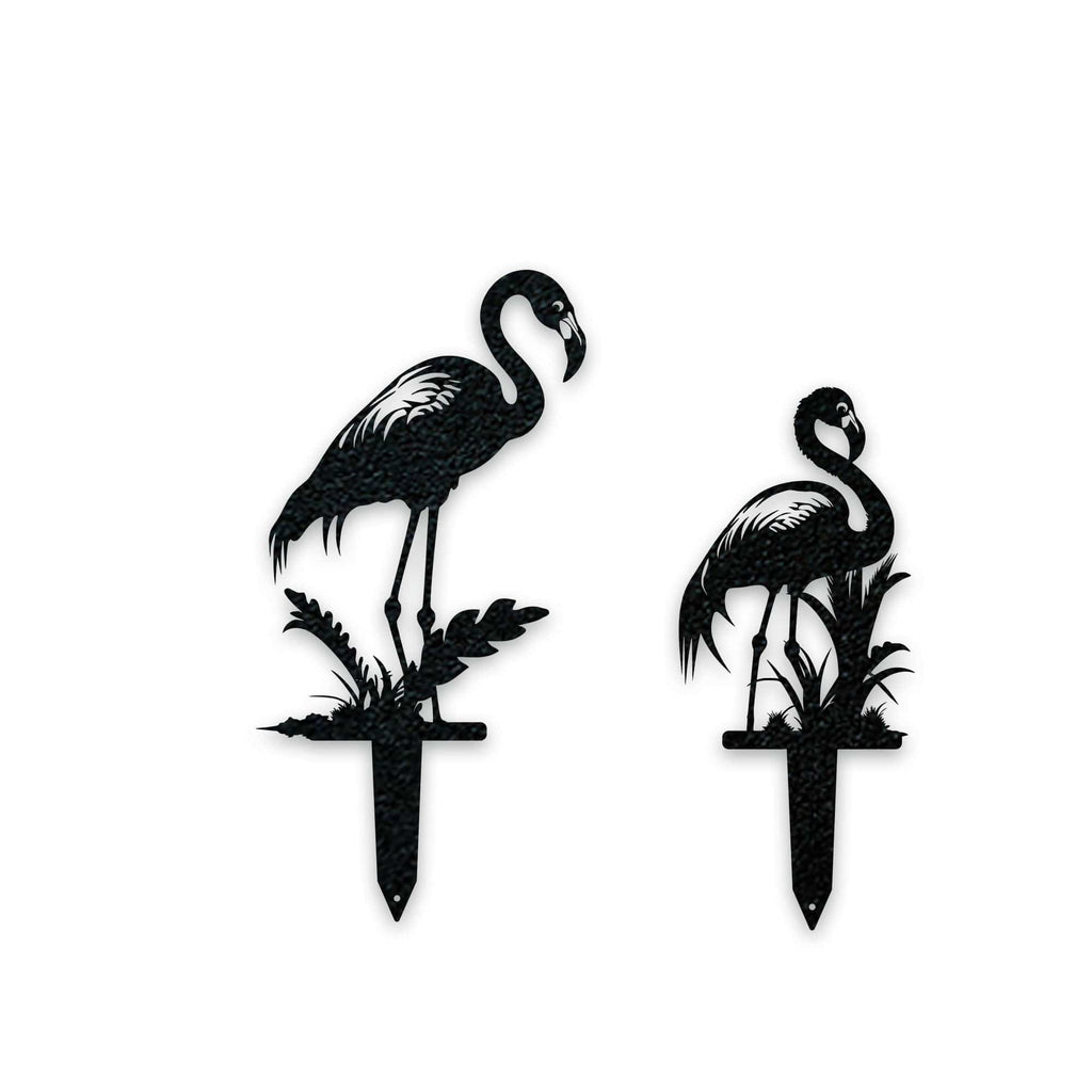 Summer Funtime Flamingo Beach or Yard Stakes