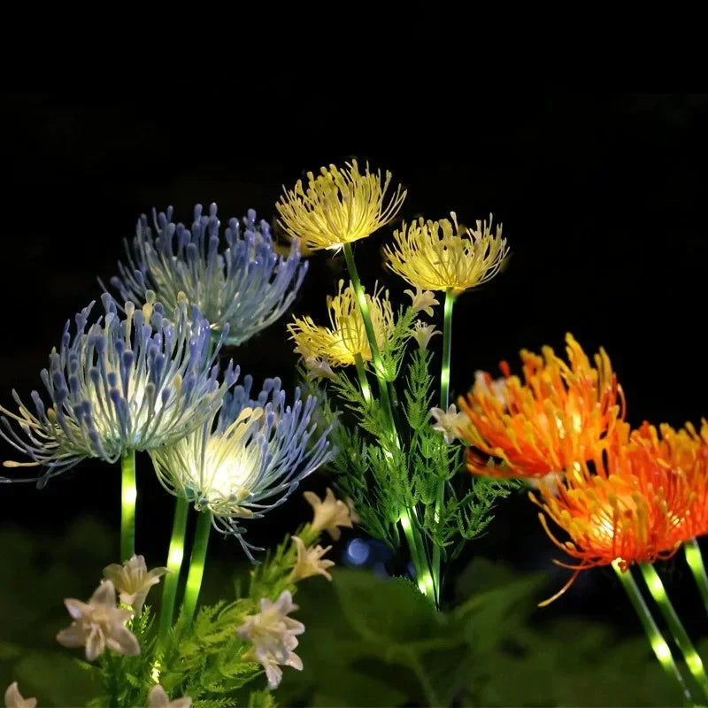 DecorBites™ Sunflower Solar Garden Lights for Outdoor Decor