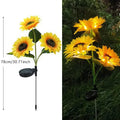 DecorBites™ Sunflower Solar LED Garden Light - Auto Brightness