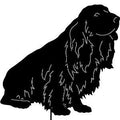 Sussex Spaniel Garden Stake or Wall Hanging