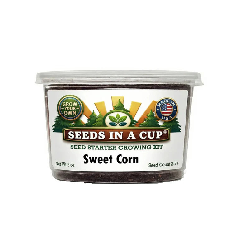 Sweet Corn Grow Kit | Grow Sweet Corn from Seed | Seeds In A Cup®