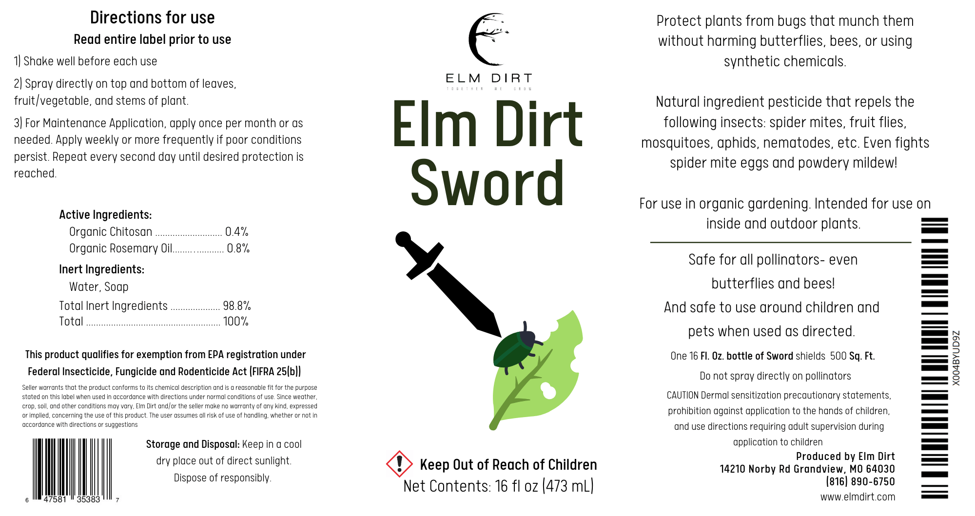 Sword Natural Pesticide