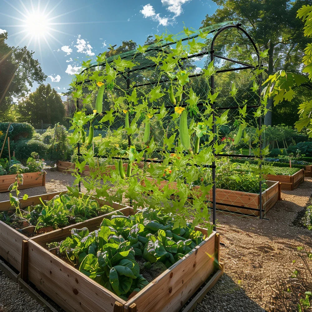 DecorBites™ Tall U-Shaped Garden Plant Trellis