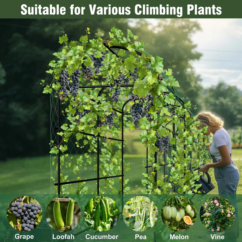 DecorBites™ Tall U-Shaped Garden Plant Trellis