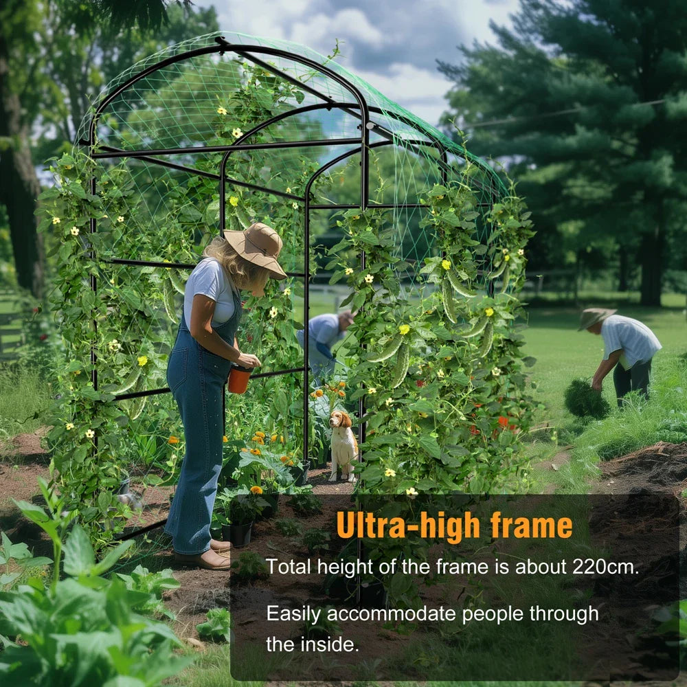 DecorBites™ Tall U-Shaped Garden Plant Trellis