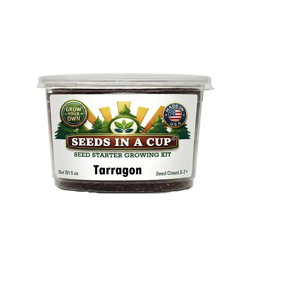 Tarragon Grow Kit | Grow Fresh Tarragon from Seed | Seeds In A Cup®