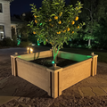 Prefabricated Concrete Garden Bed - Textured Stone