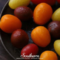 Rainbow Cherry Tomato Seeds – Heirloom, Non-GMO, Indeterminate, Colorful Mix, 50 Seeds, Solanum lycopersicum