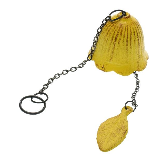 Traditional Wind Bell Cast Iron Wind Chime Hanging Ornament Decoration Outdoor Indoor Garden Wind Chimes For Patio and Terrace Best Metal Musical Wind-chime Outdoor & Home Decoration