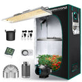 Mars Hydro Tsl 2000 Led Grow Light + 2'x4' Indoor Tent Kits Combo Carbon Filter