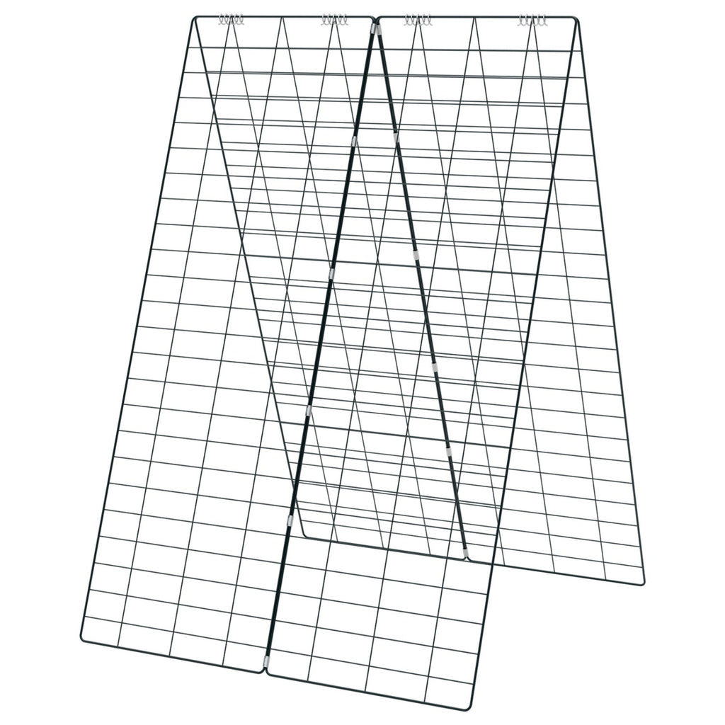 A-Frame Garden Trellis for Climbing Plant with Ground Stake and Cable Tie