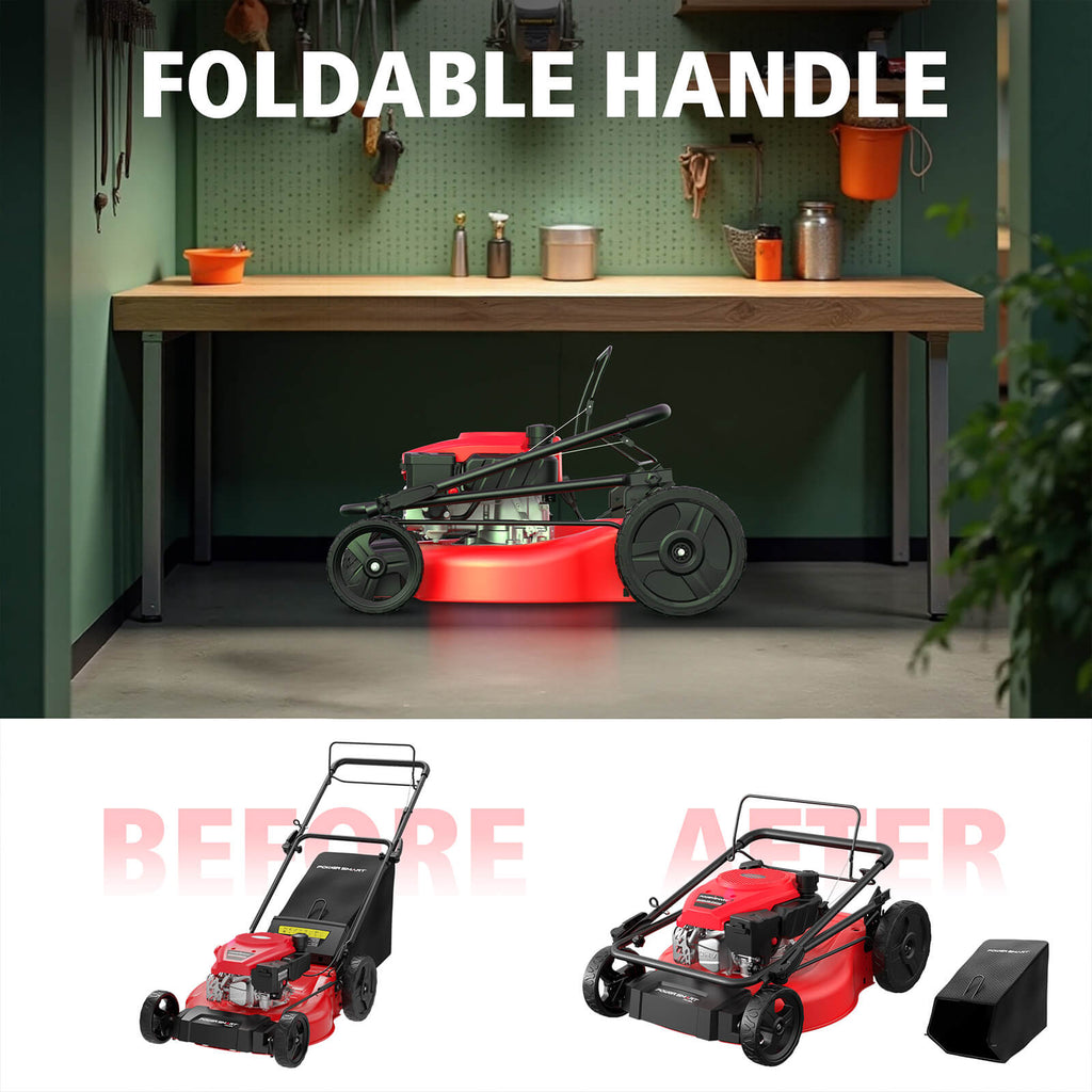 21 " 170cc Gas Self-Propelled Lawn Mower V8721S