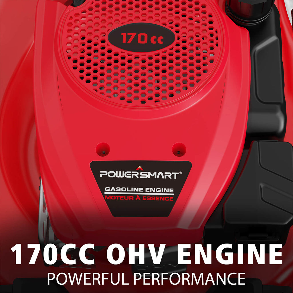 21 " 170cc Gas Self-Propelled Lawn Mower V8721S