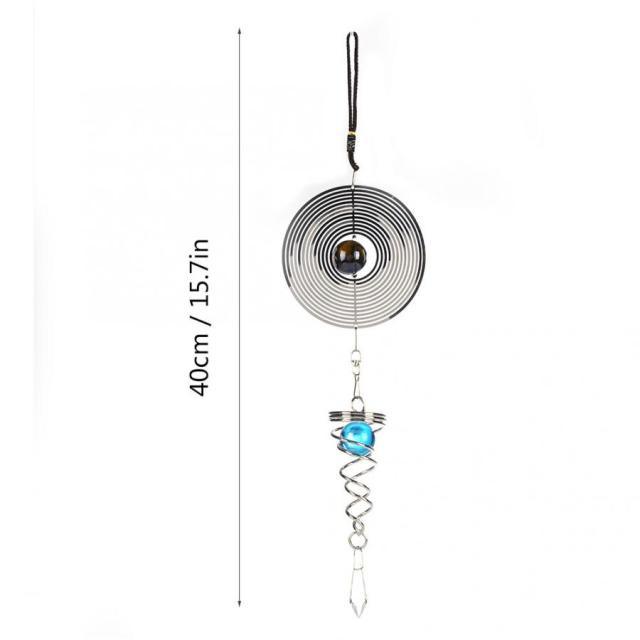 Wind Bell Chimes Winds Rotating Window Hanging Decor Wind Bell Home Ornament Unique Outdoor Wind Chime Catcher Yard Decor Nordic Cute Wind Decoration Birthday Gift Door Porch Garden Decorations Lawn Ornaments