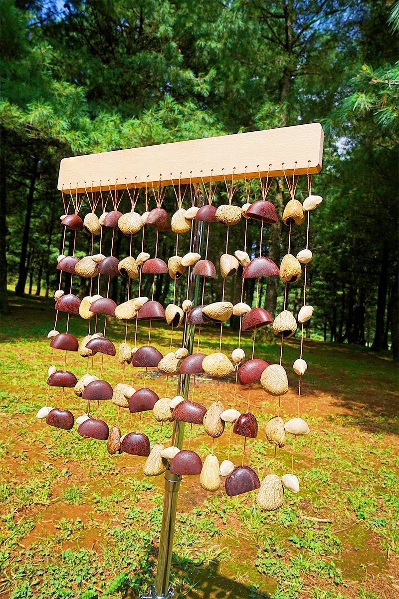Handmade Rainforest Percussion Instrument | Juju, Chacha & Panji Mixed Seed Hand Bell