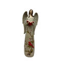 Cardinal And Book Angel Figurine